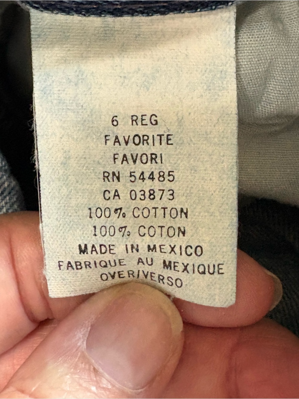 VTG American Eagle Favorite Fit Low Rise Flare Jeans Sz 6 Regular Y2K - Picture 3 of 10